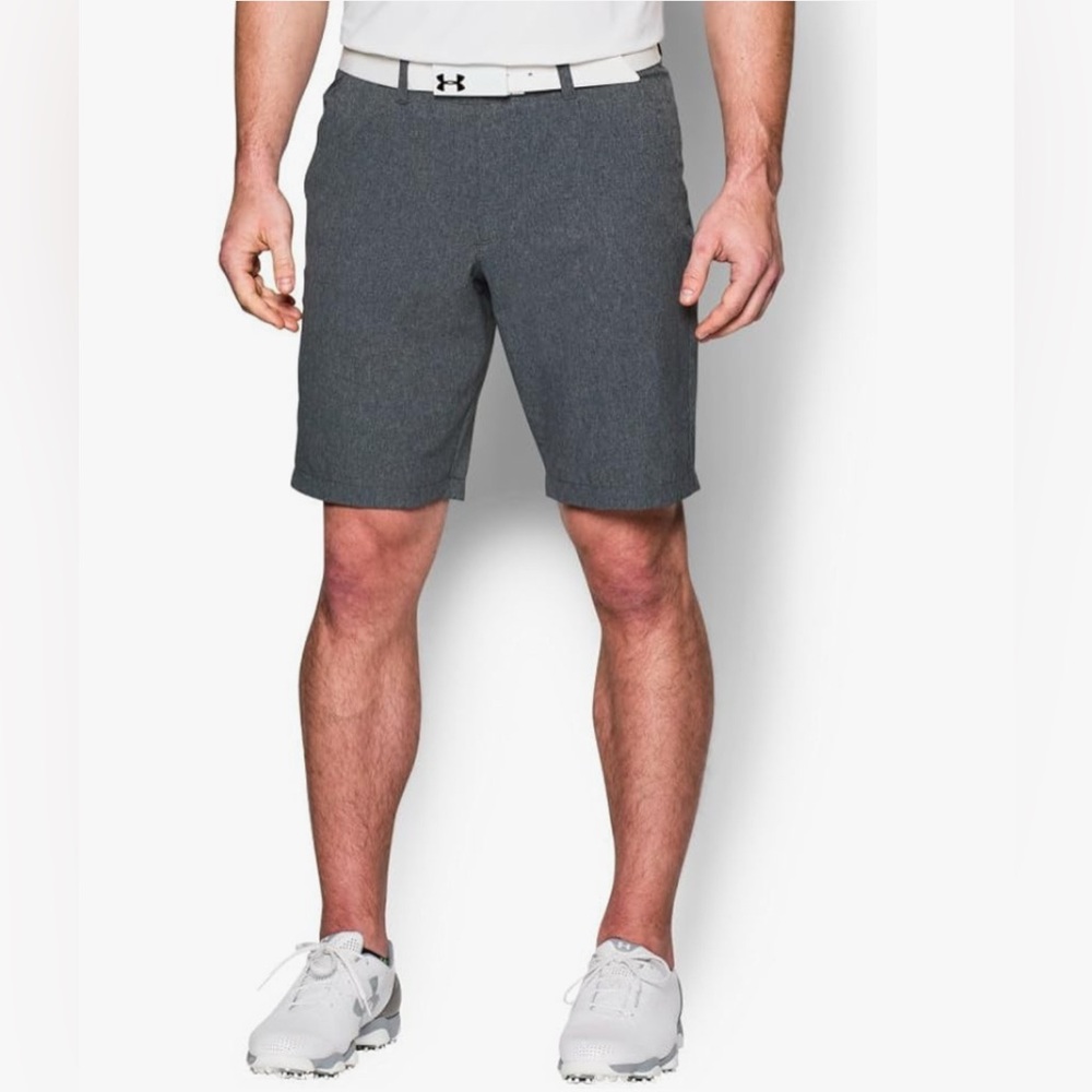 UNDER AMOUR Men's Heather Gray 10” Shorts